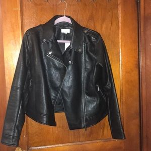 LOFT leather jacket